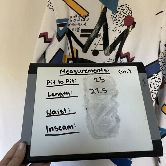 Vintage 80s Style Sweatshirt Crew Neck Large Screenshot men's size large - Picture 6 of 7